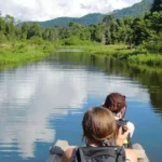 Excursión en barco por el río en el Parque Nacional del Manu