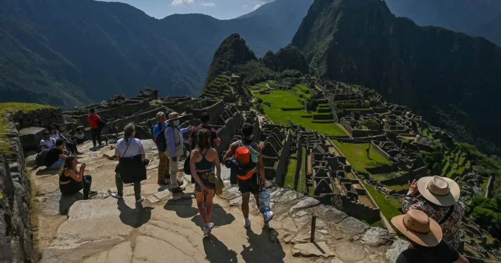 Machu Picchu is the ancient Inca citadel