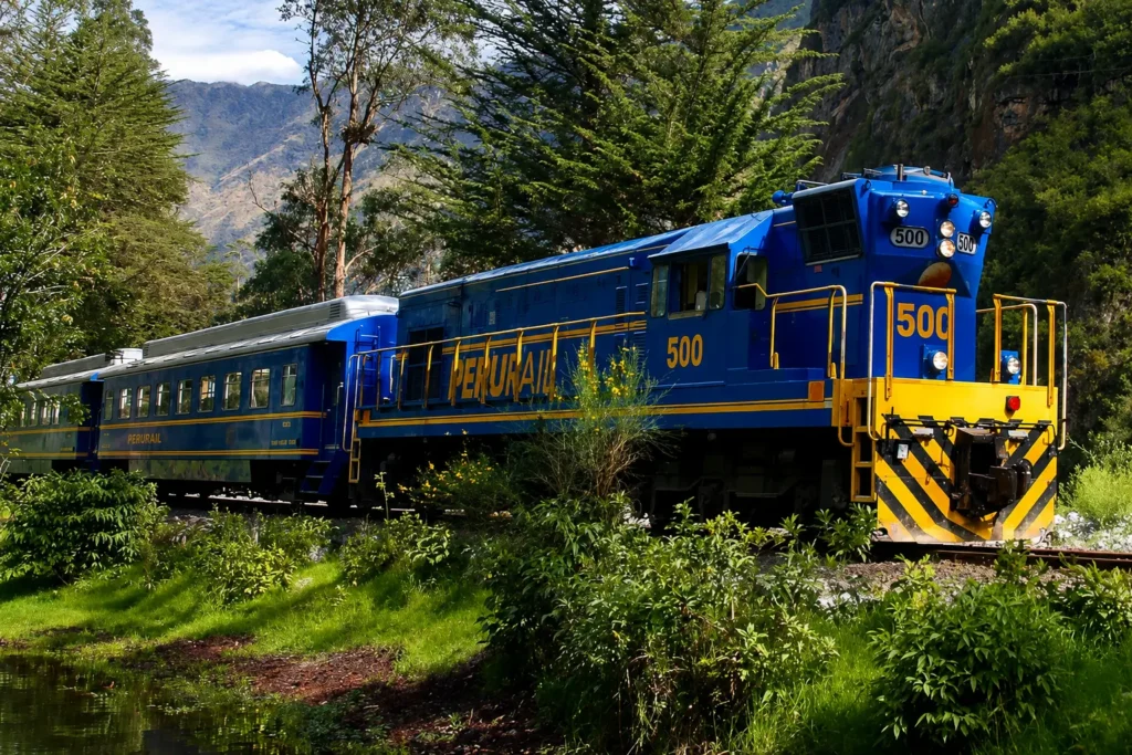 Machu picchu en tren
